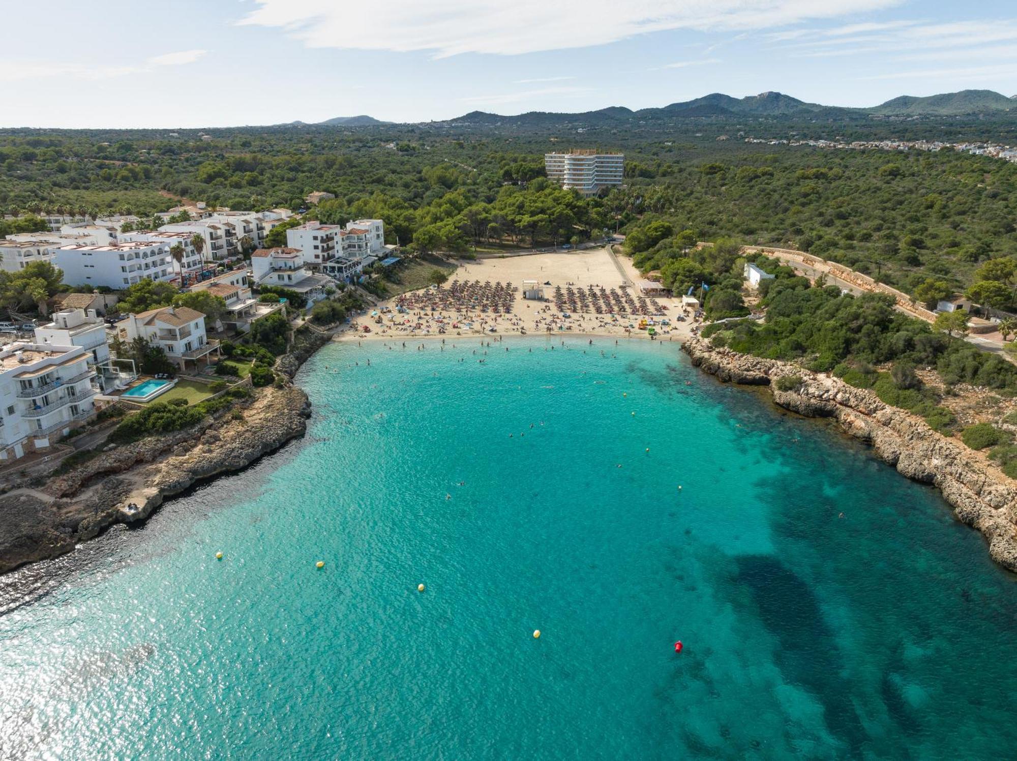 Villa Cala Marsal Portocolom  Bagian luar foto
