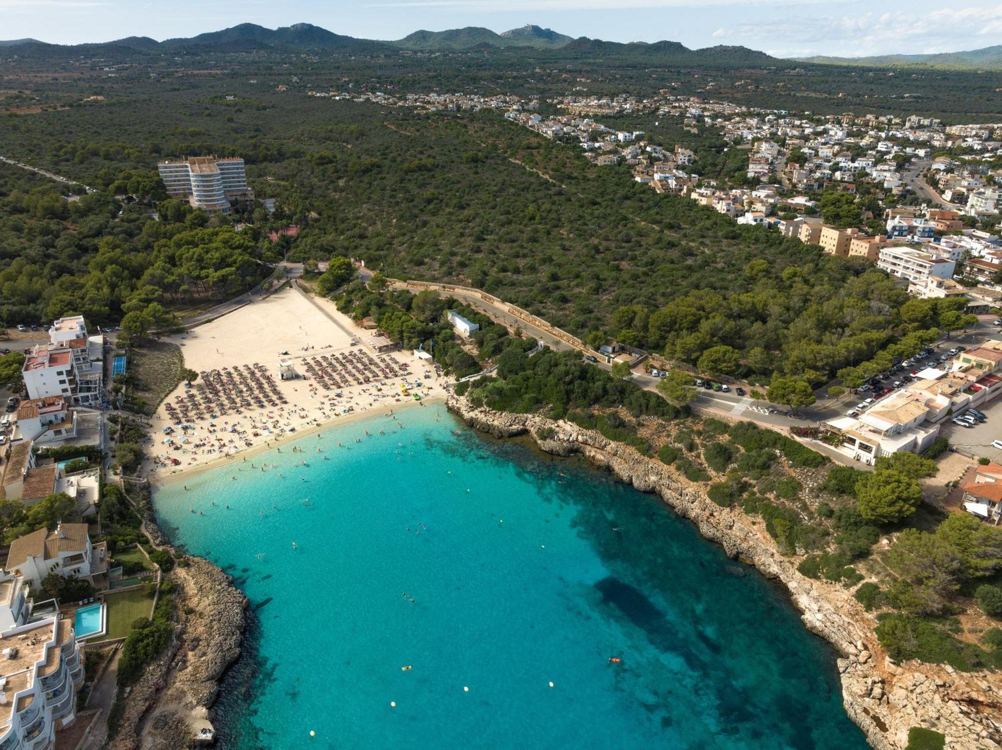 Villa Cala Marsal Portocolom  Bagian luar foto