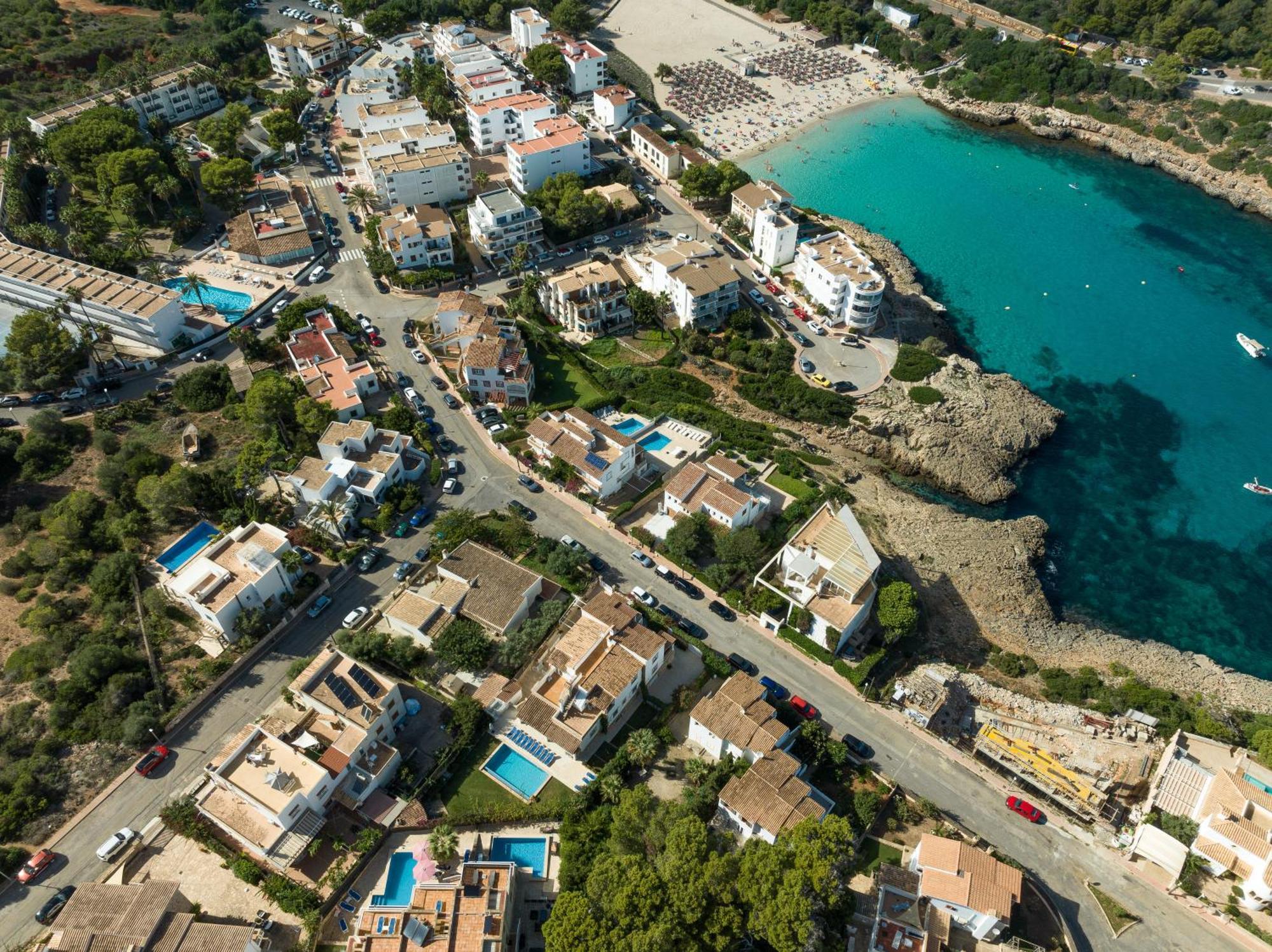 Villa Cala Marsal Portocolom  Bagian luar foto