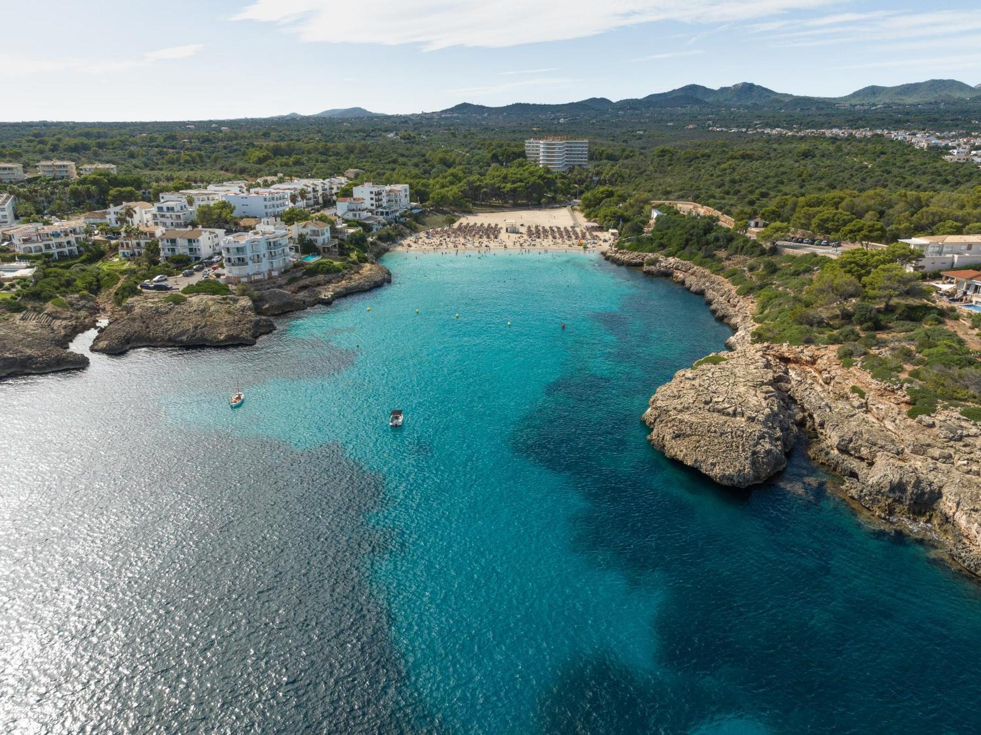 Villa Cala Marsal Portocolom  Bagian luar foto